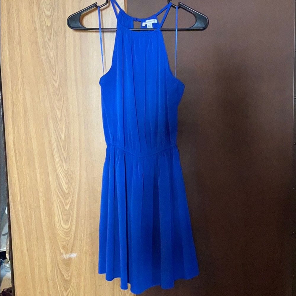 Blue dress